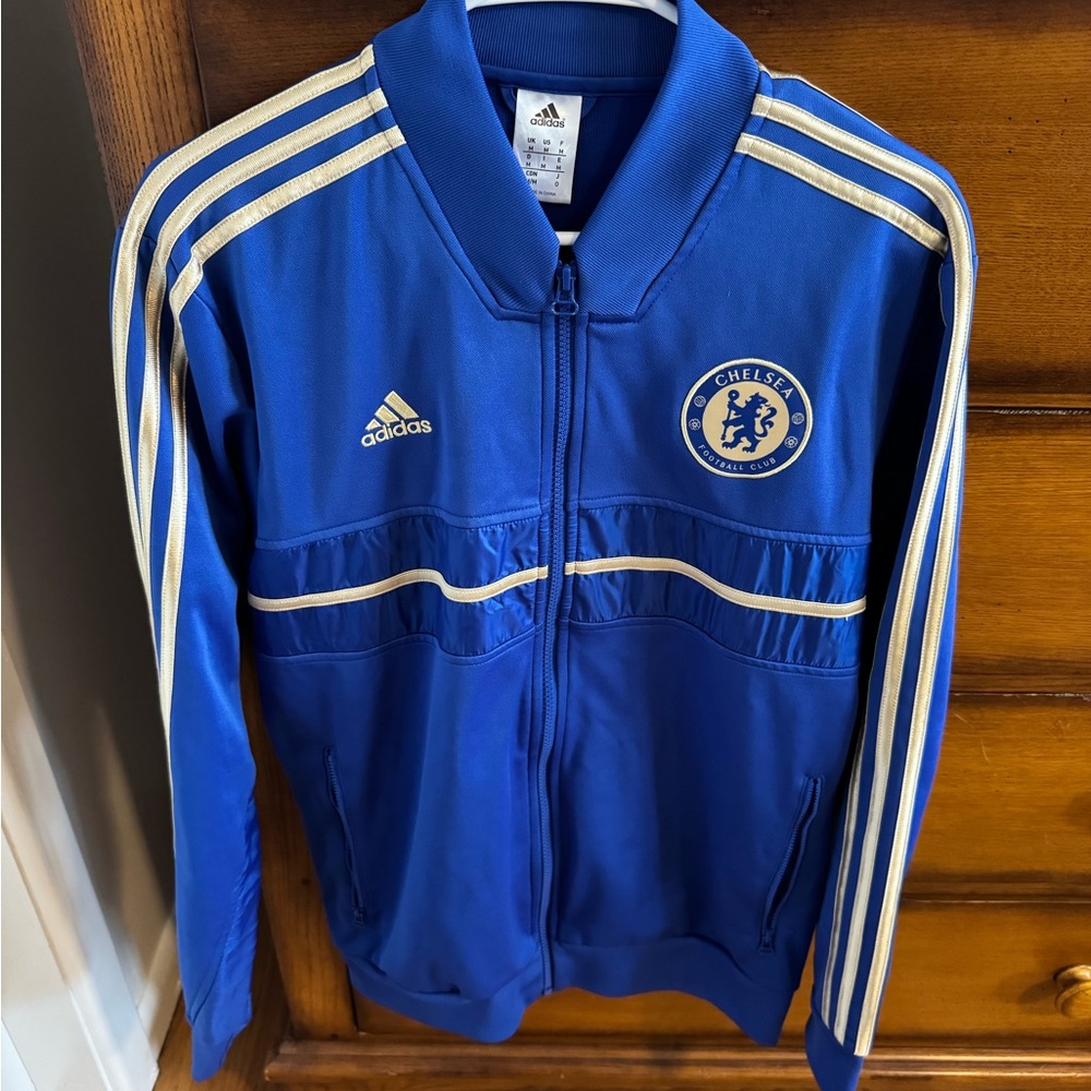 adidas Royal Blue Chelsea FC Track Jacket